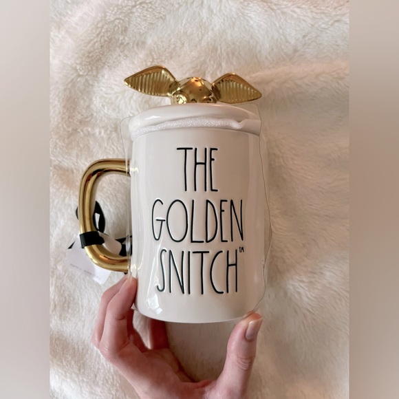Rae Dunn Other - HTF Rae Dunn Harry Potter The Golden Snitch Mug Set NWT